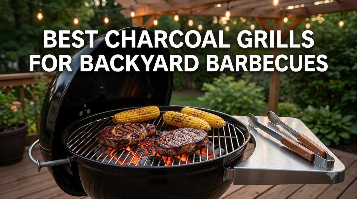 best charcoal grills for backyard barbecues