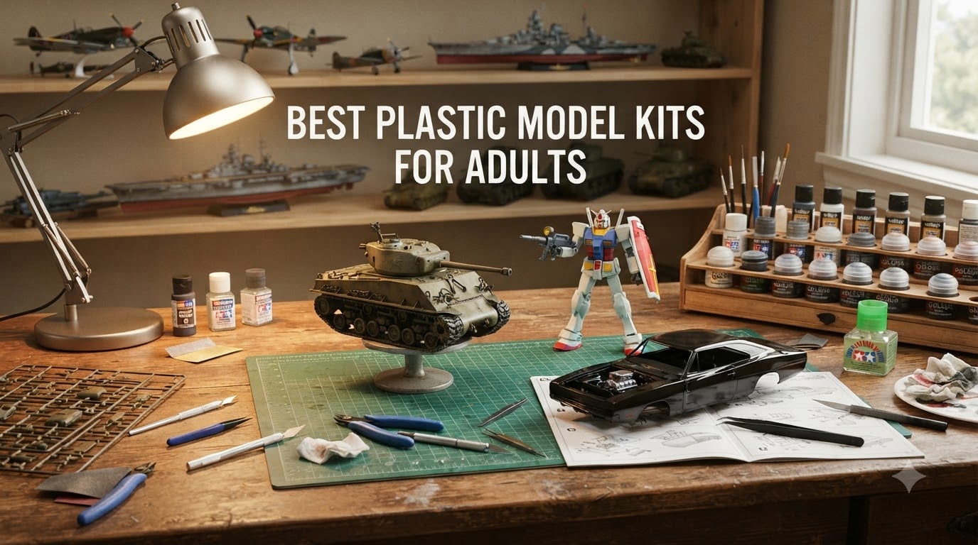 best plastic model kits for adults