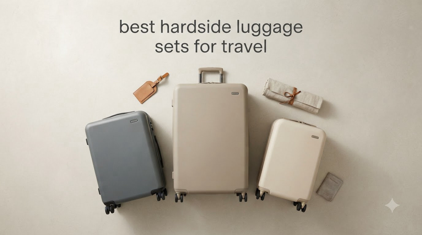 best hardside luggage sets for travel