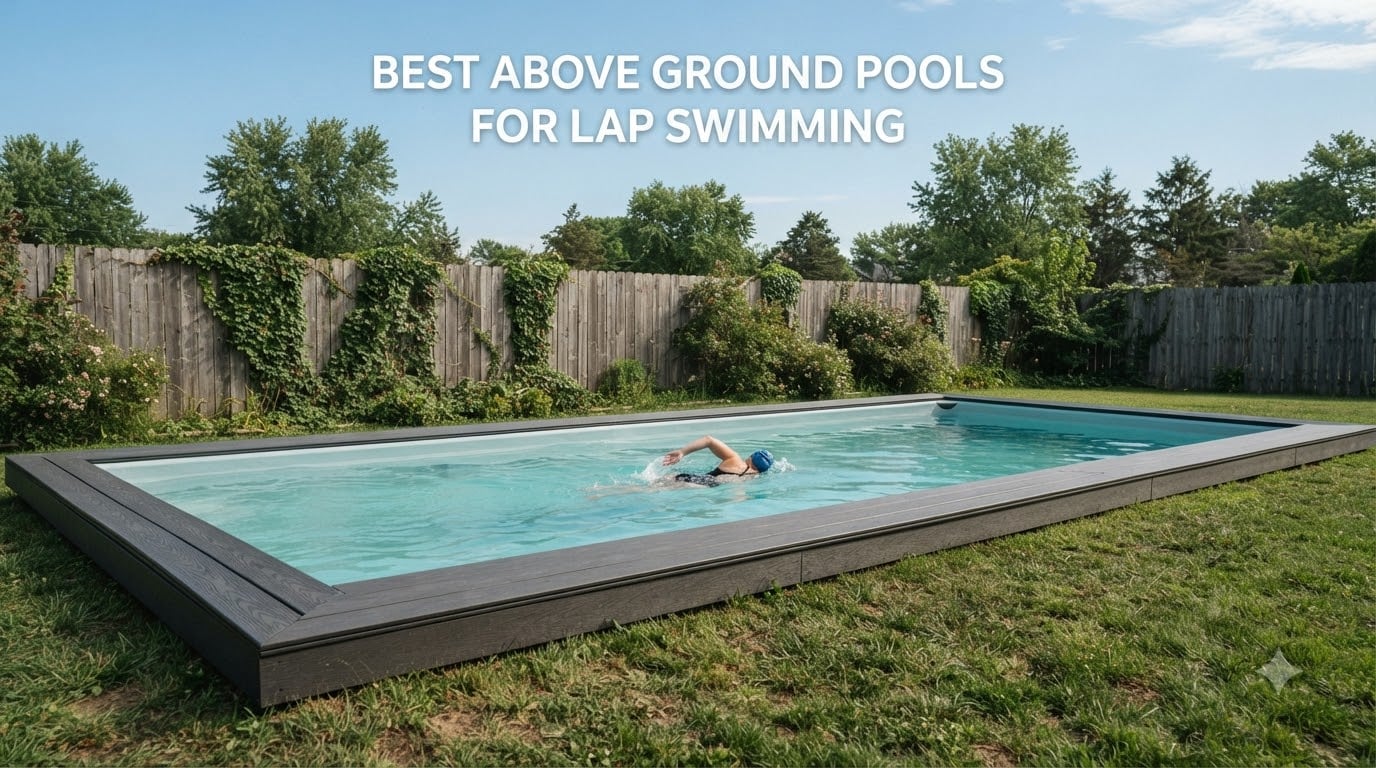 best above ground pools for lap swimming