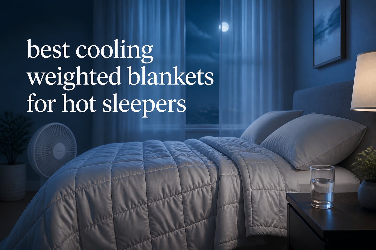 best cooling weighted blankets for hot sleepers