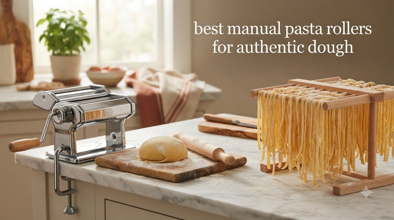 best manual pasta rollers for authentic dough
