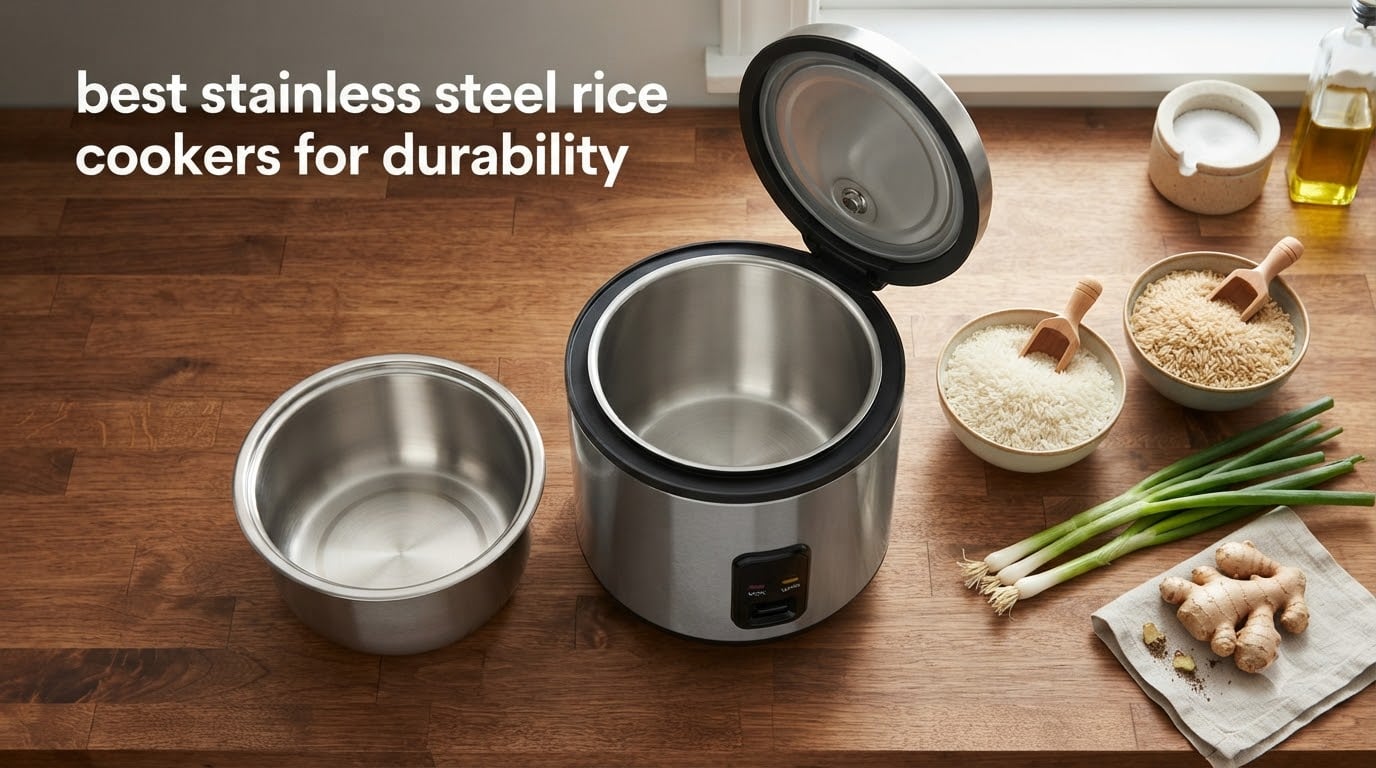 best stainless steel rice cookers for durability