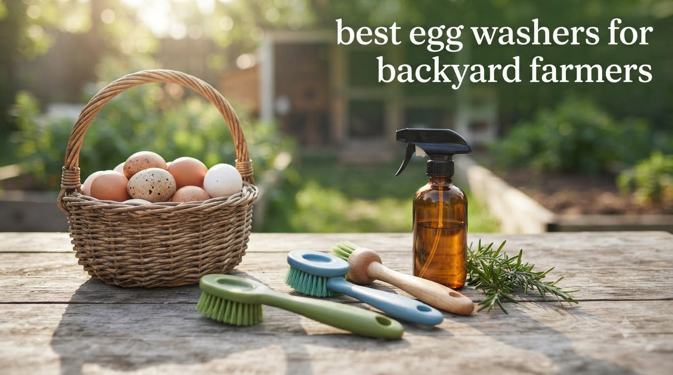best egg washers for backyard farmers