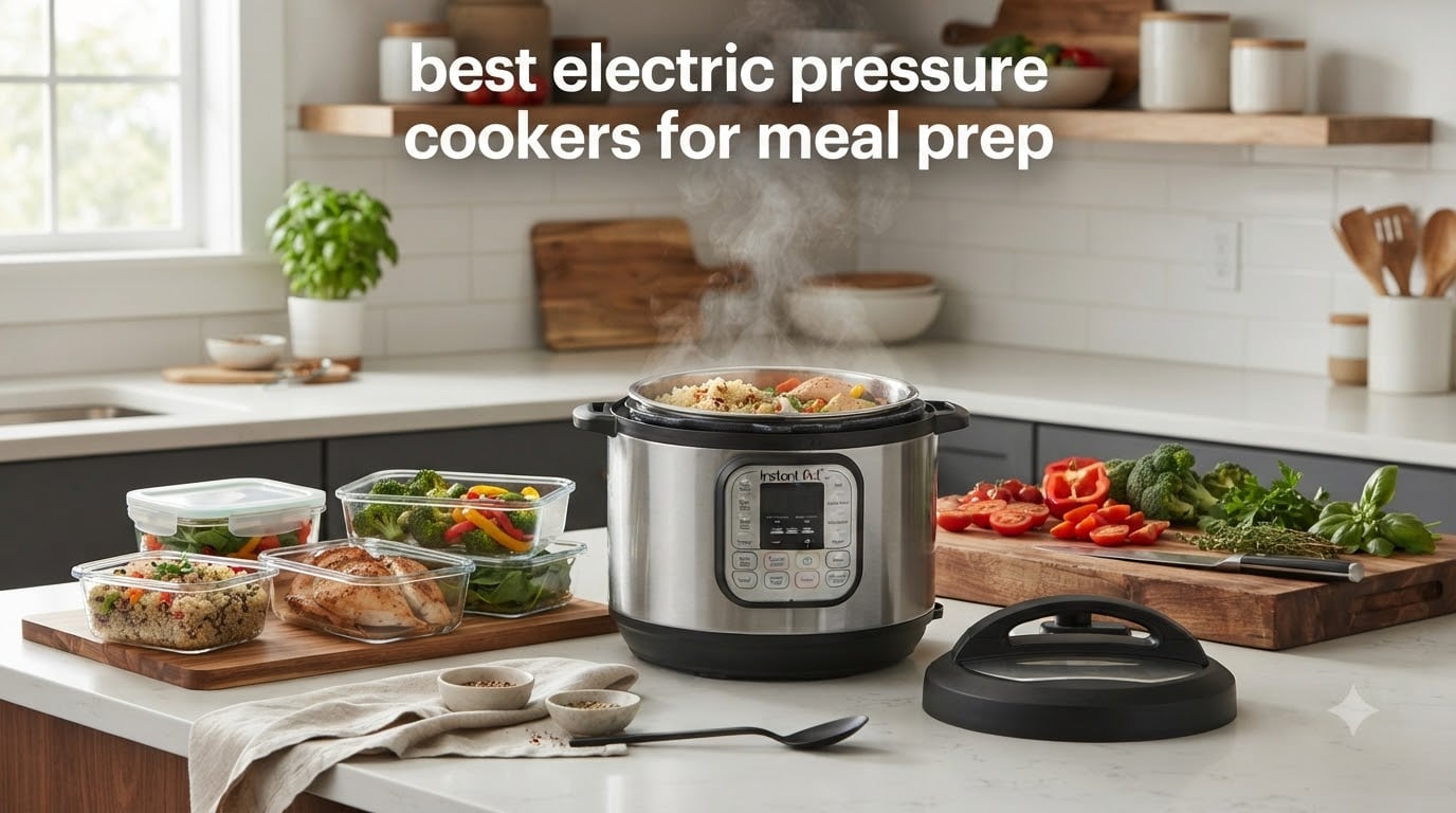 best electric pressure cookers for meal prep