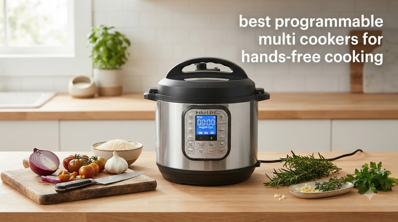 best programmable multi cookers for hands-free cooking