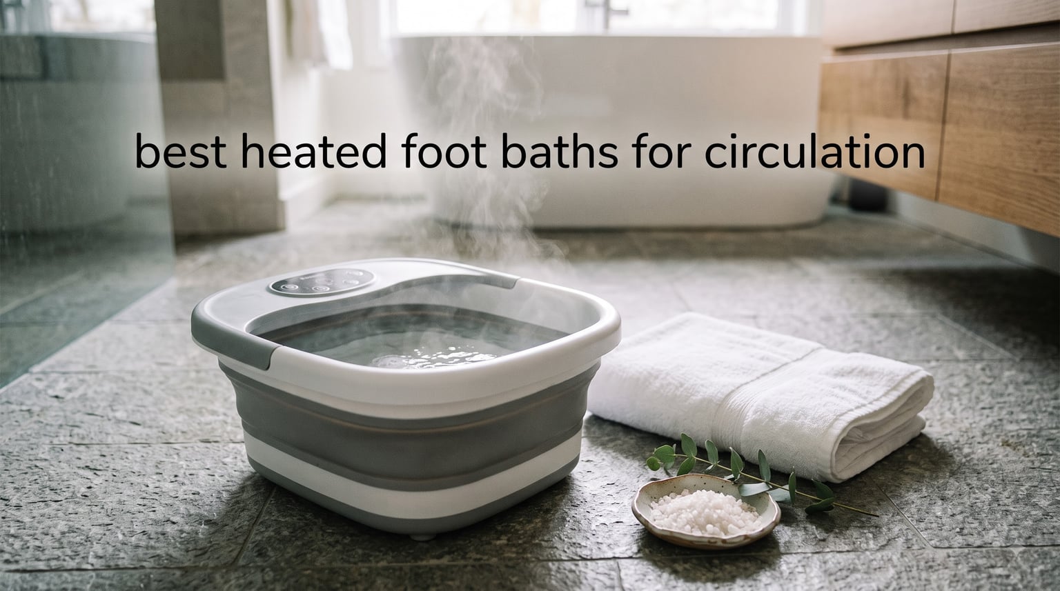 best heated foot baths for circulation