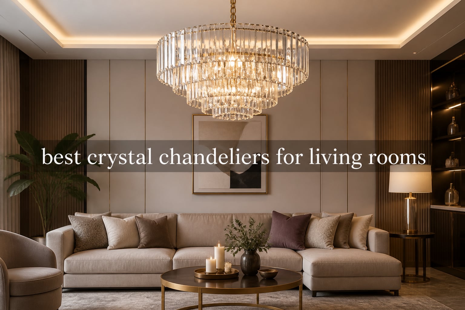 best crystal chandeliers for living rooms