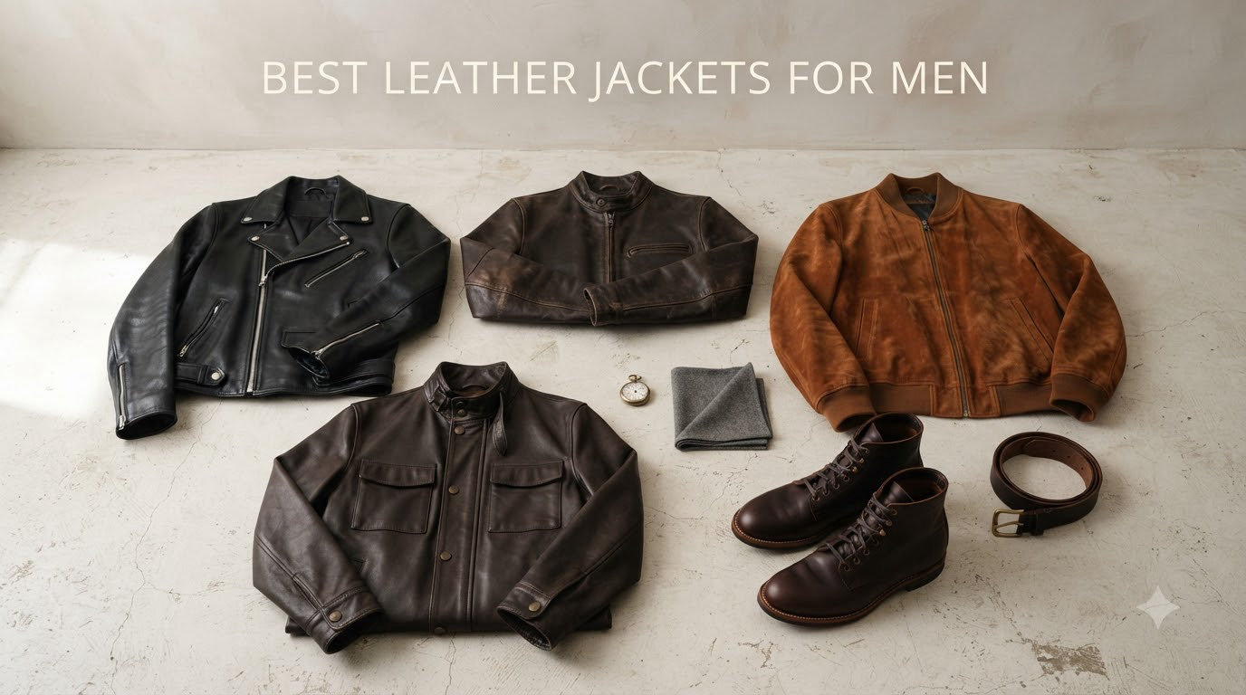 best leather jackets for men