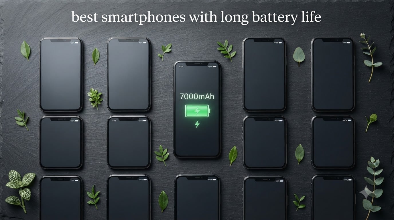 best smartphones with long battery life