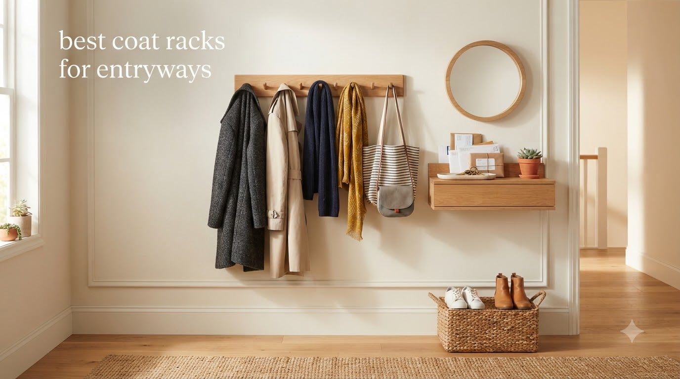best coat racks for entryways
