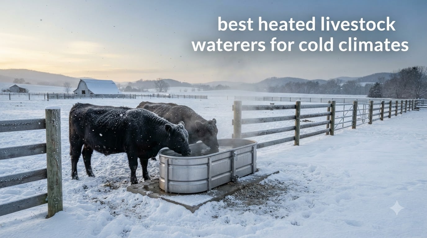 best heated livestock waterers for cold climates
