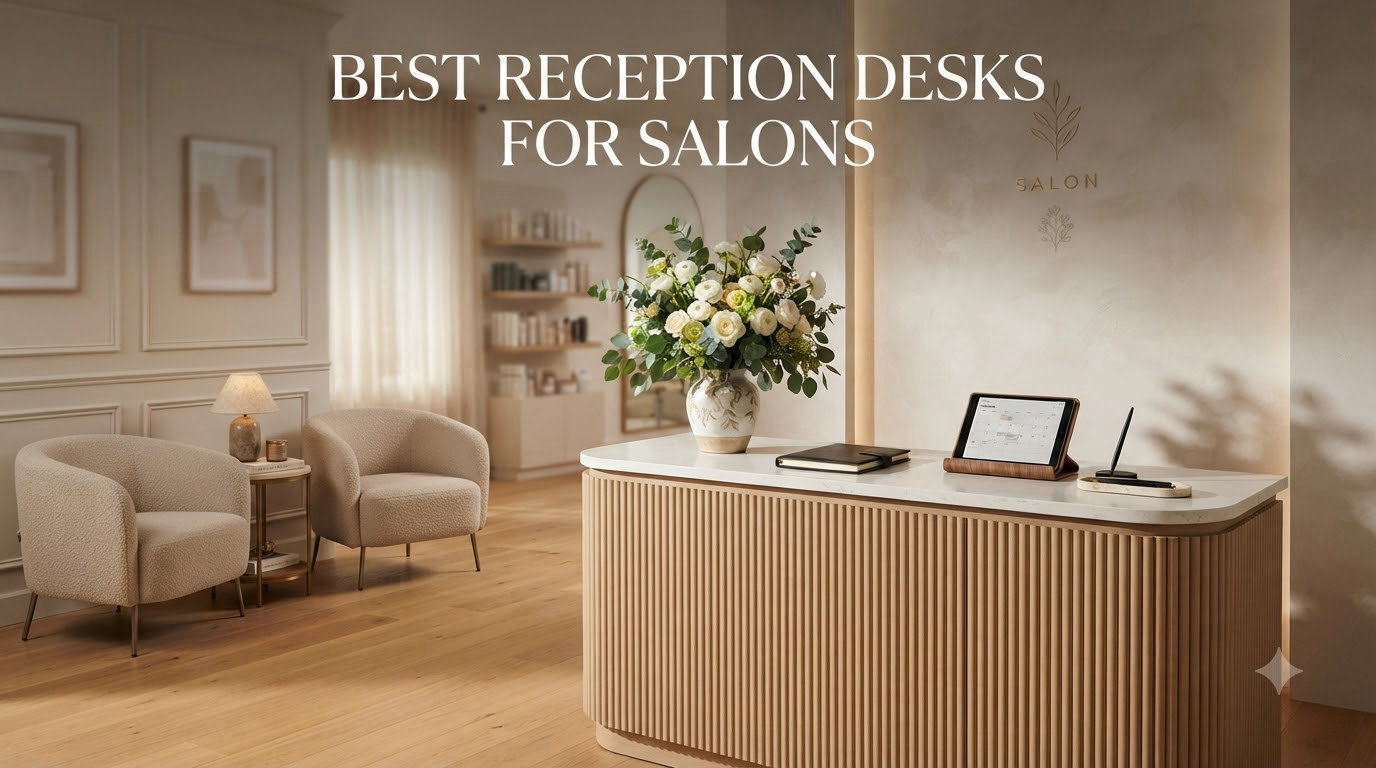best reception desks for salons