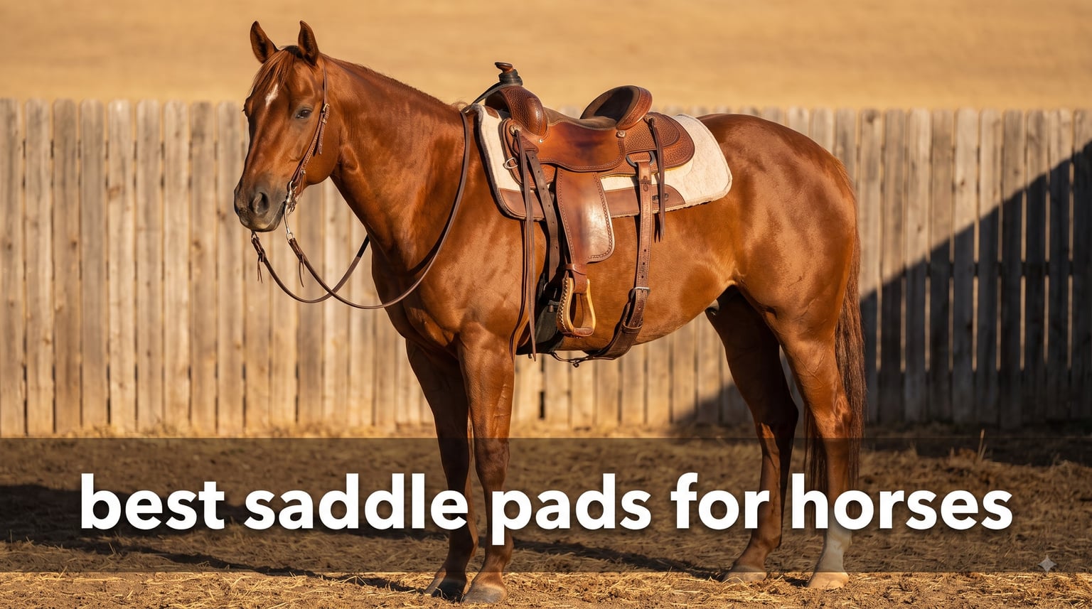 best saddle pads for horses