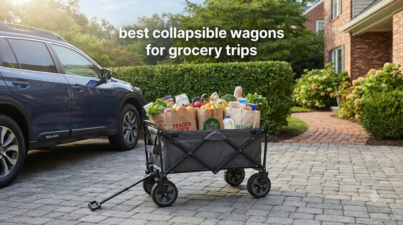 best collapsible wagons for grocery trips