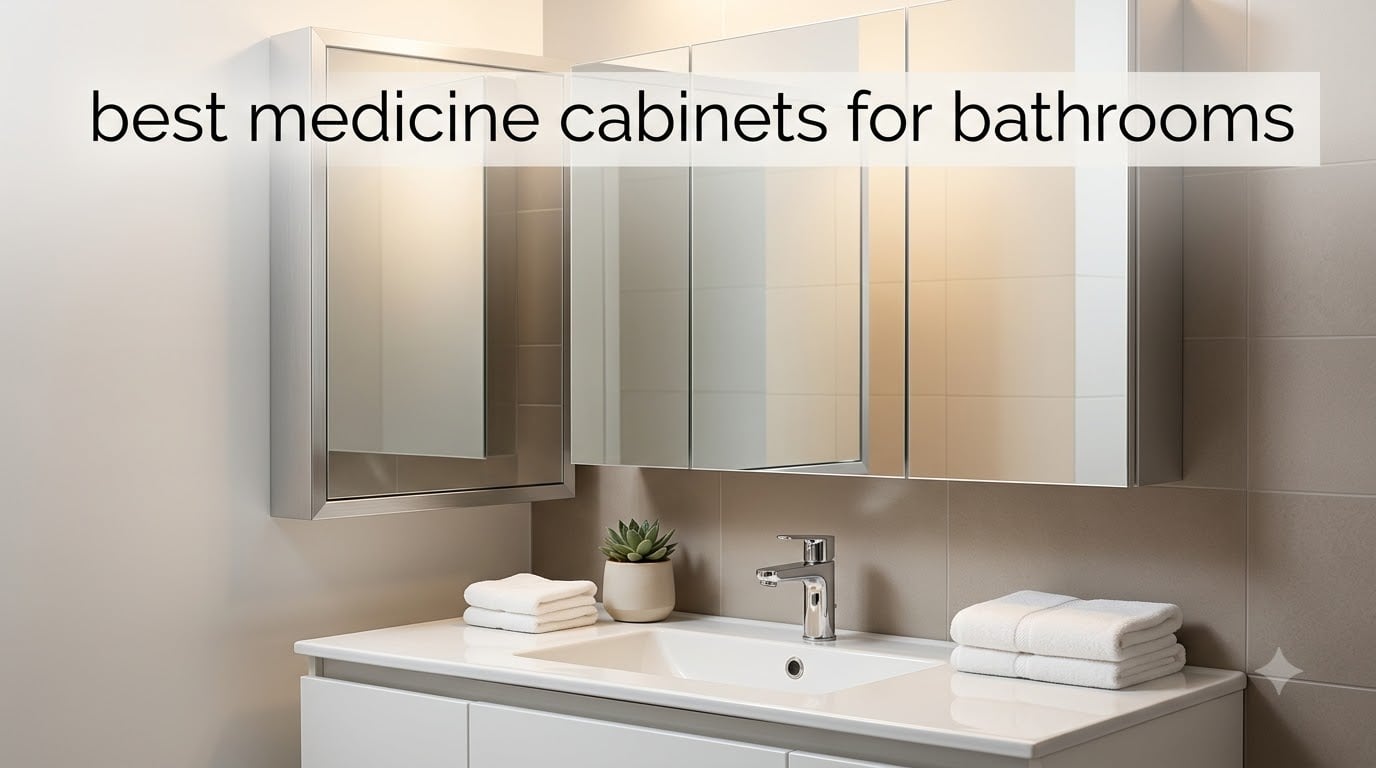 best medicine cabinets for bathrooms