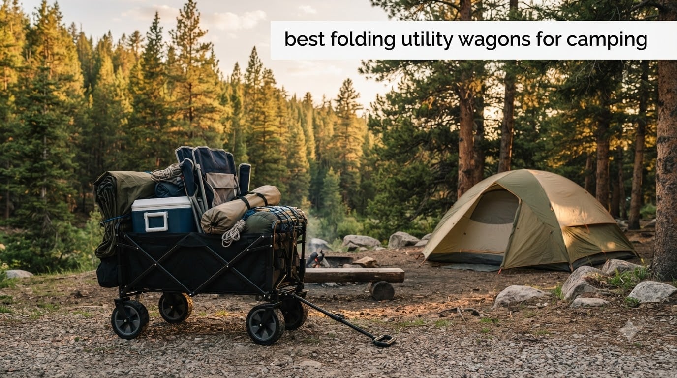 best folding utility wagons for camping