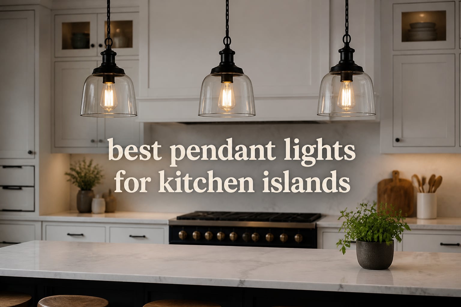 best pendant lights for kitchen islands