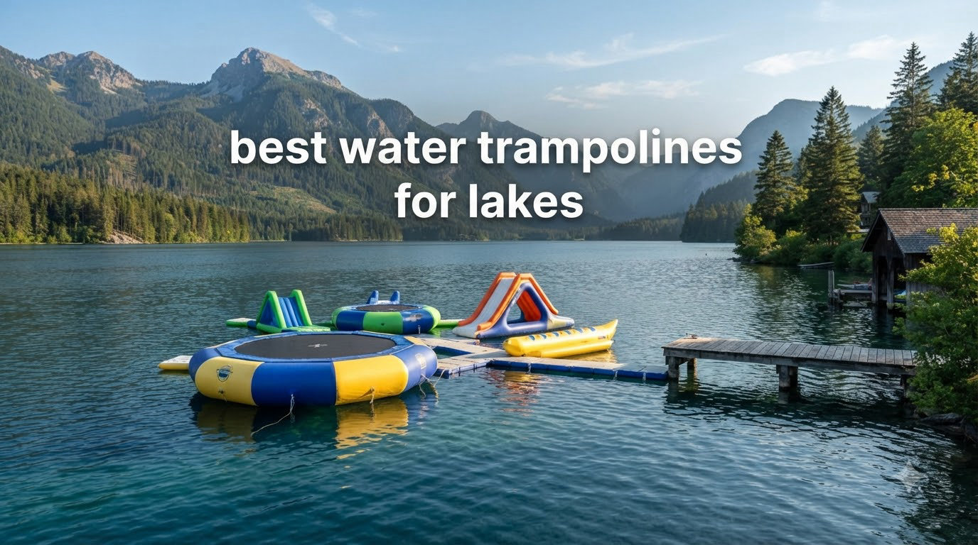 best water trampolines for lakes