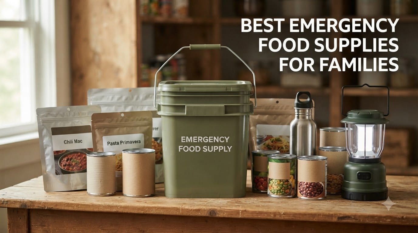 best emergency food supplies for families