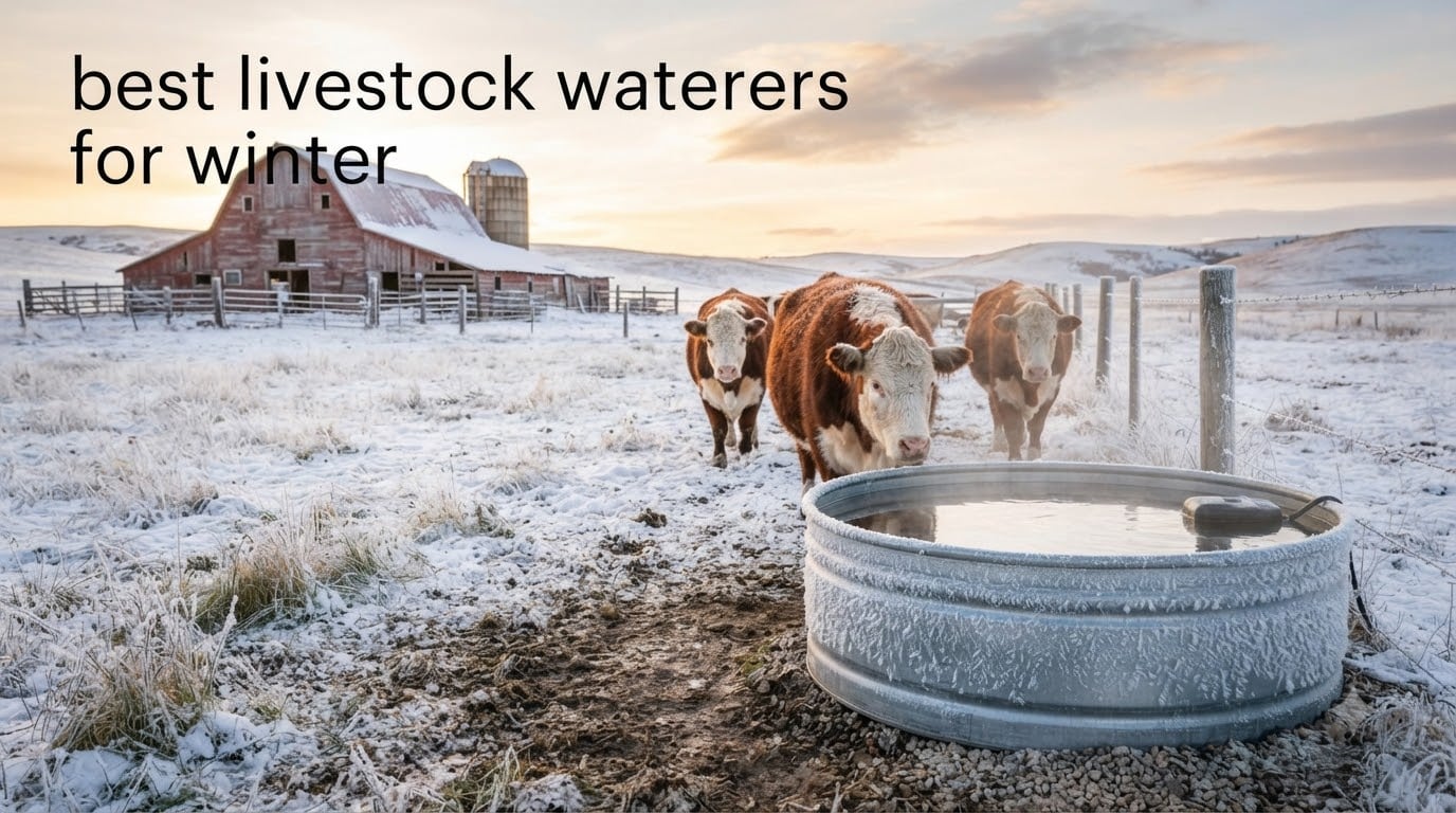 best livestock waterers for winter