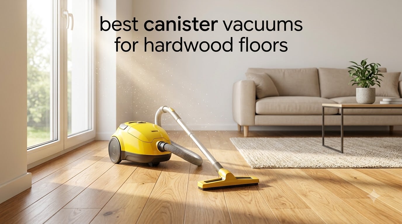 best canister vacuums for hardwood floors