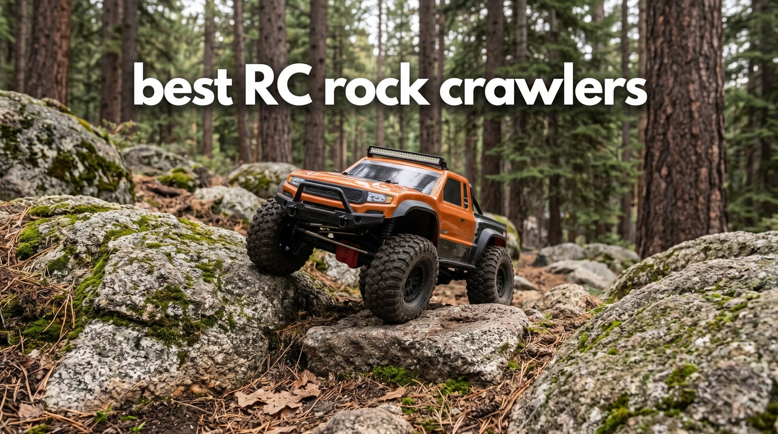 best RC rock crawlers
