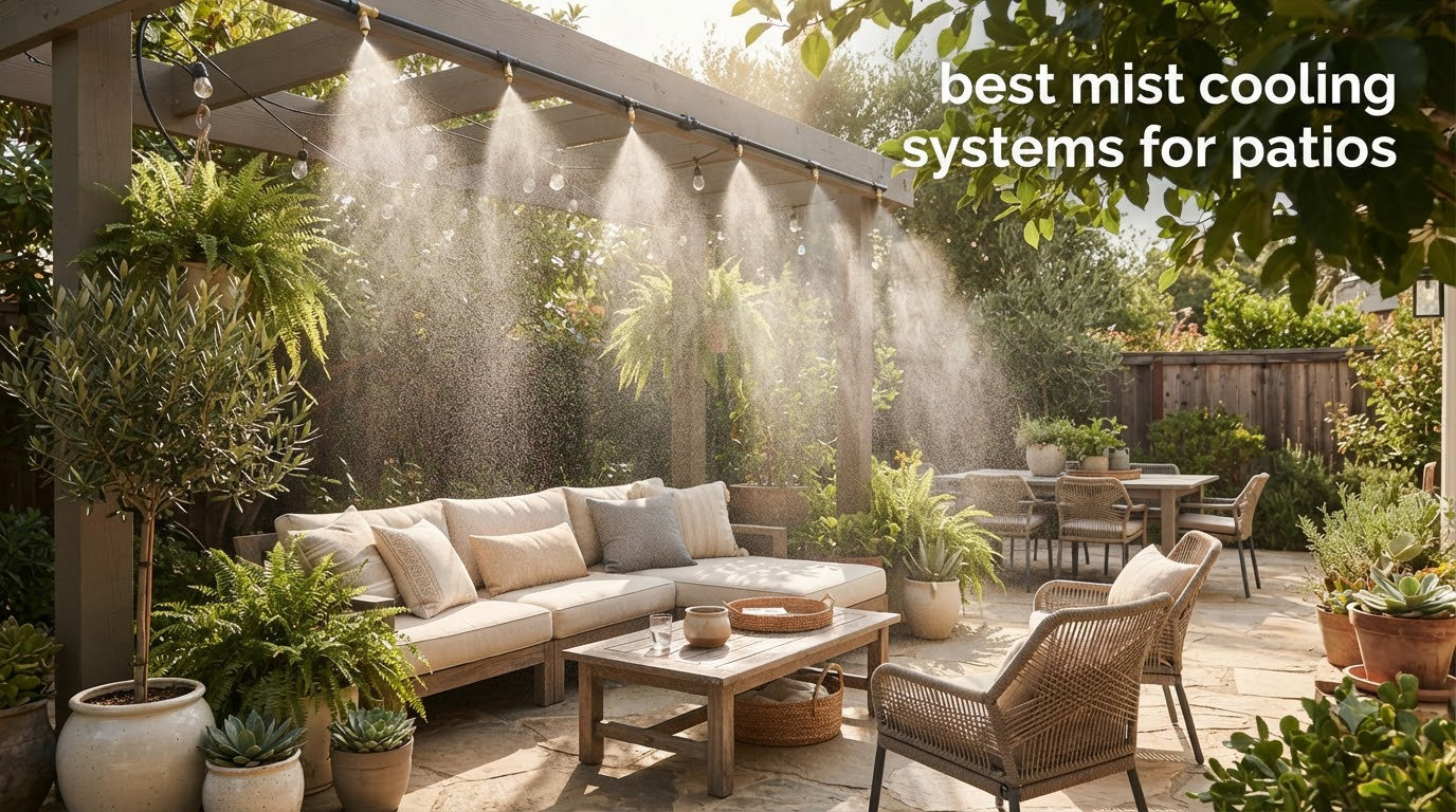 best mist cooling systems for patios