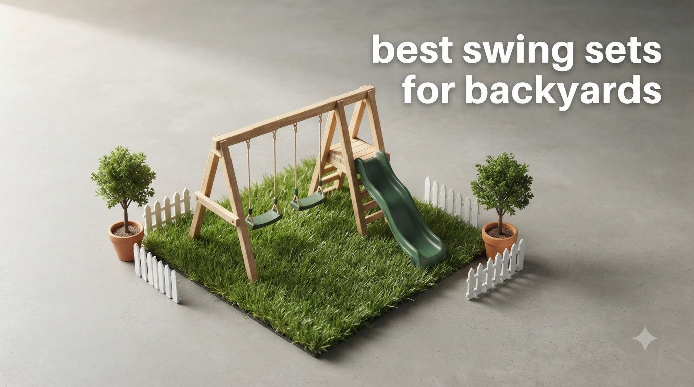 best swing sets for backyards