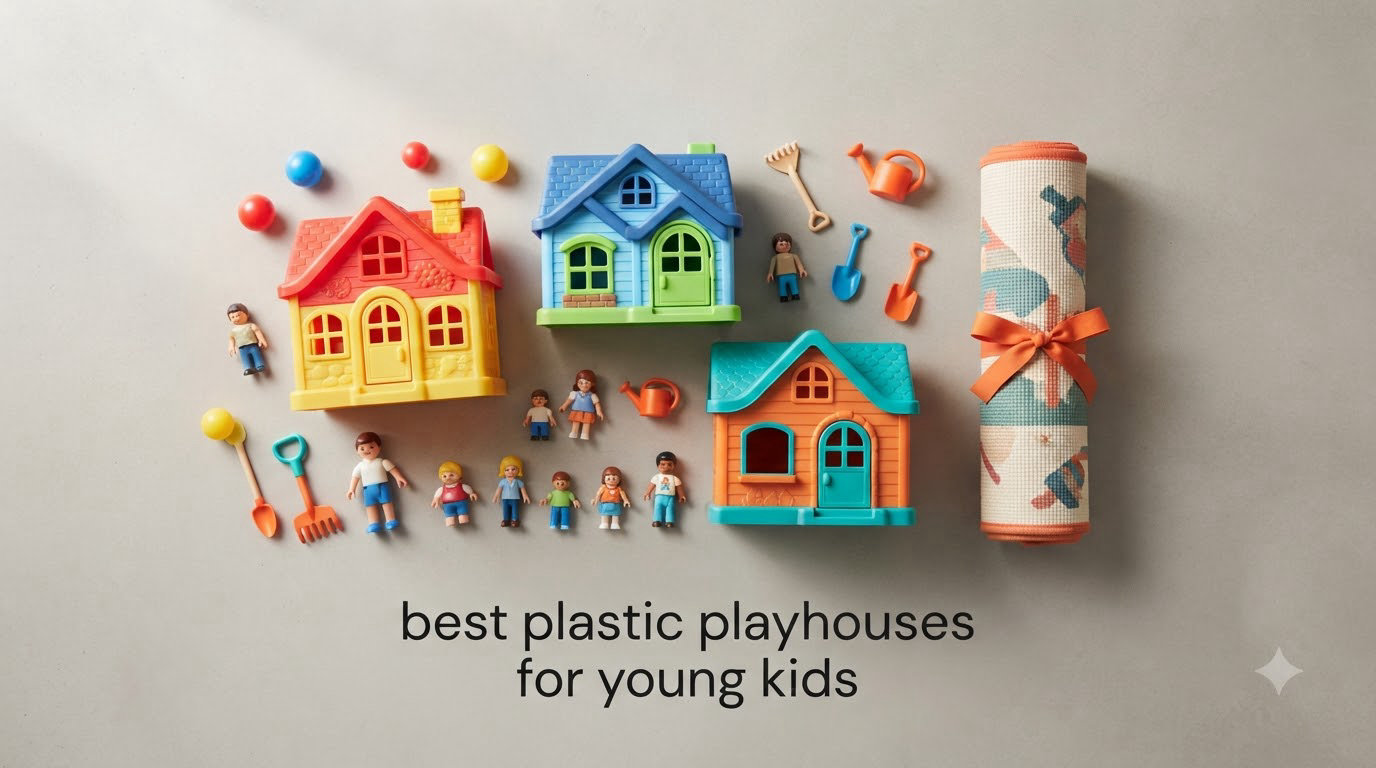 best plastic playhouses for young kids