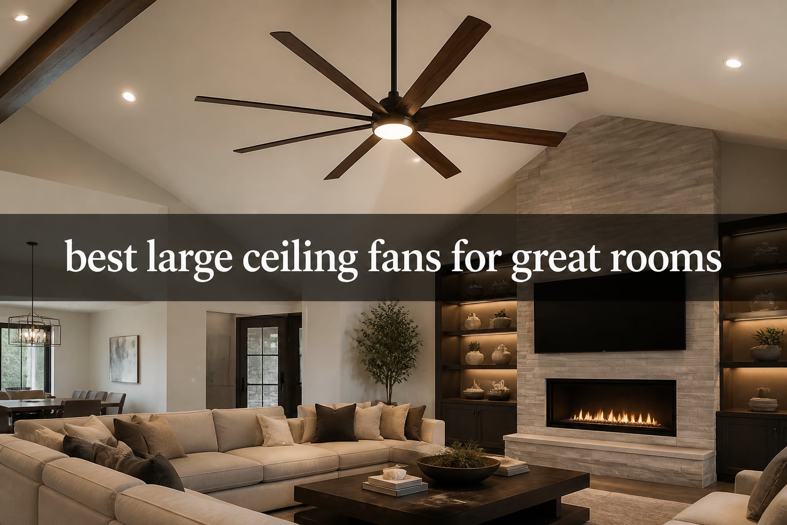 best large ceiling fans for great rooms