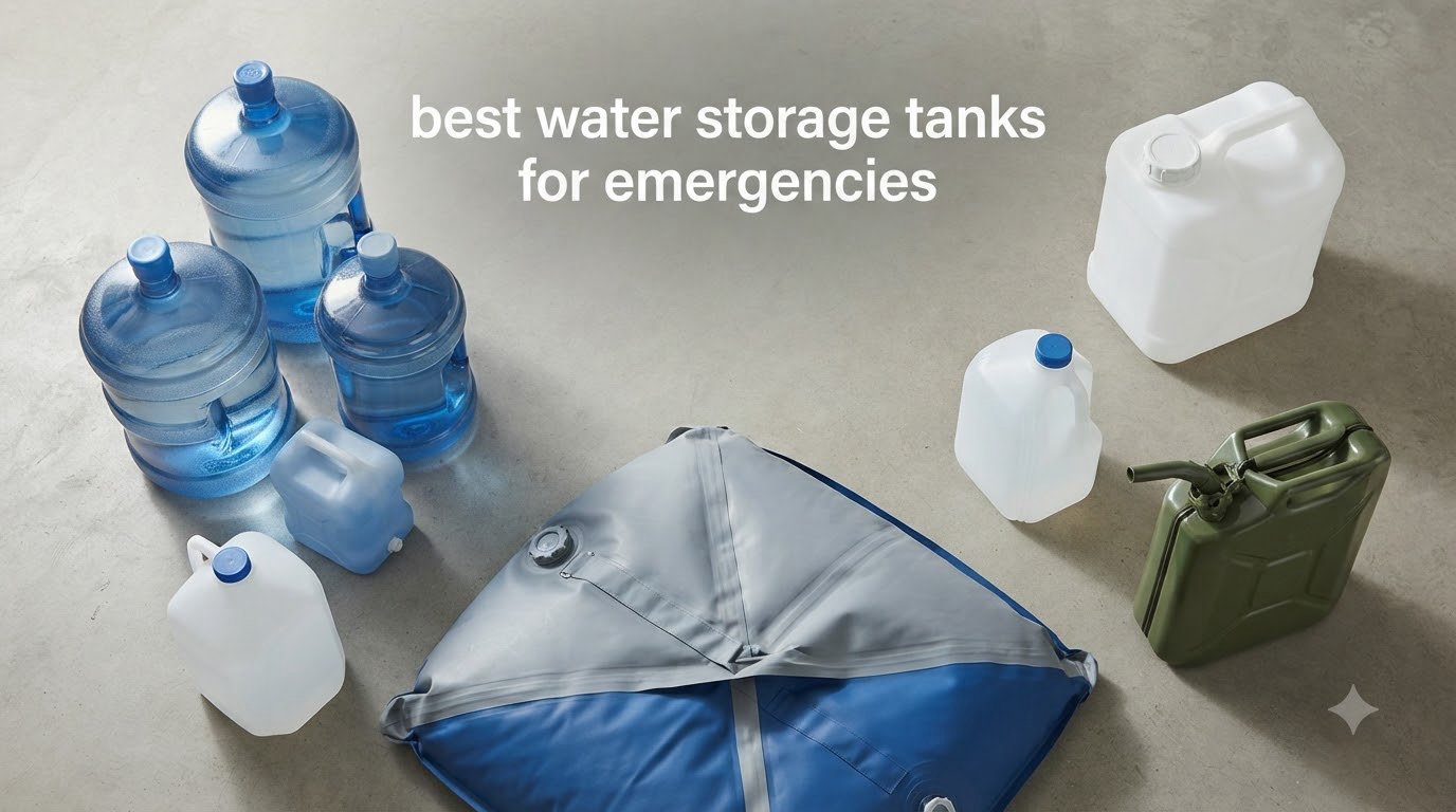 best water storage tanks for emergencies