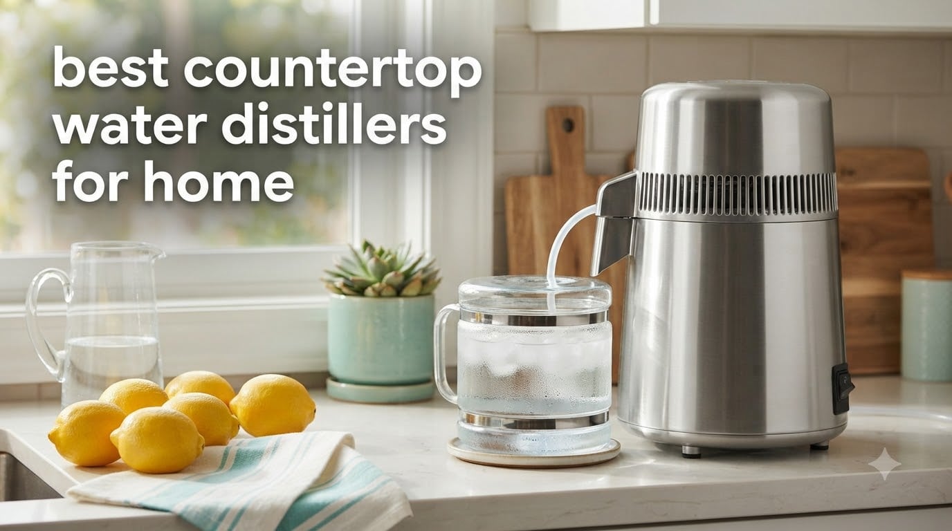 best countertop water distillers for home