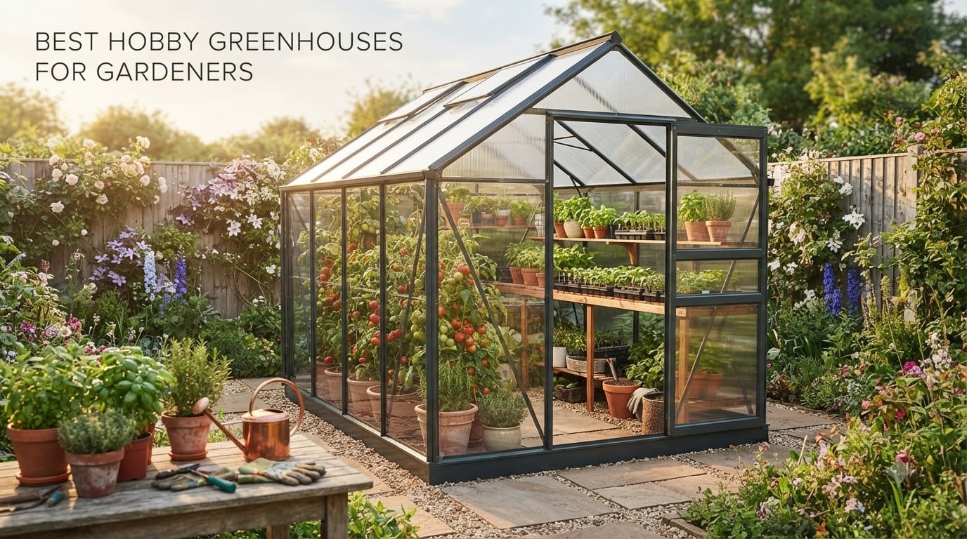 best hobby greenhouses for gardeners