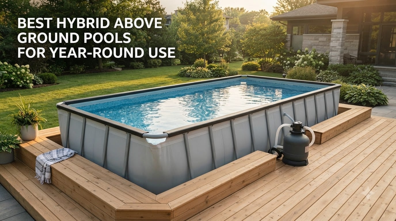 best hybrid above ground pools for year-round use