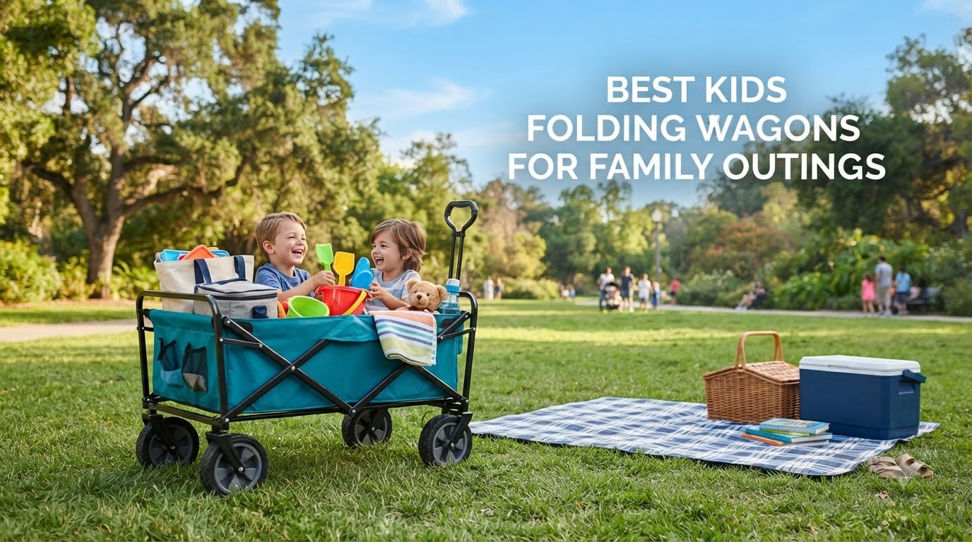 best kids folding wagons for family outings