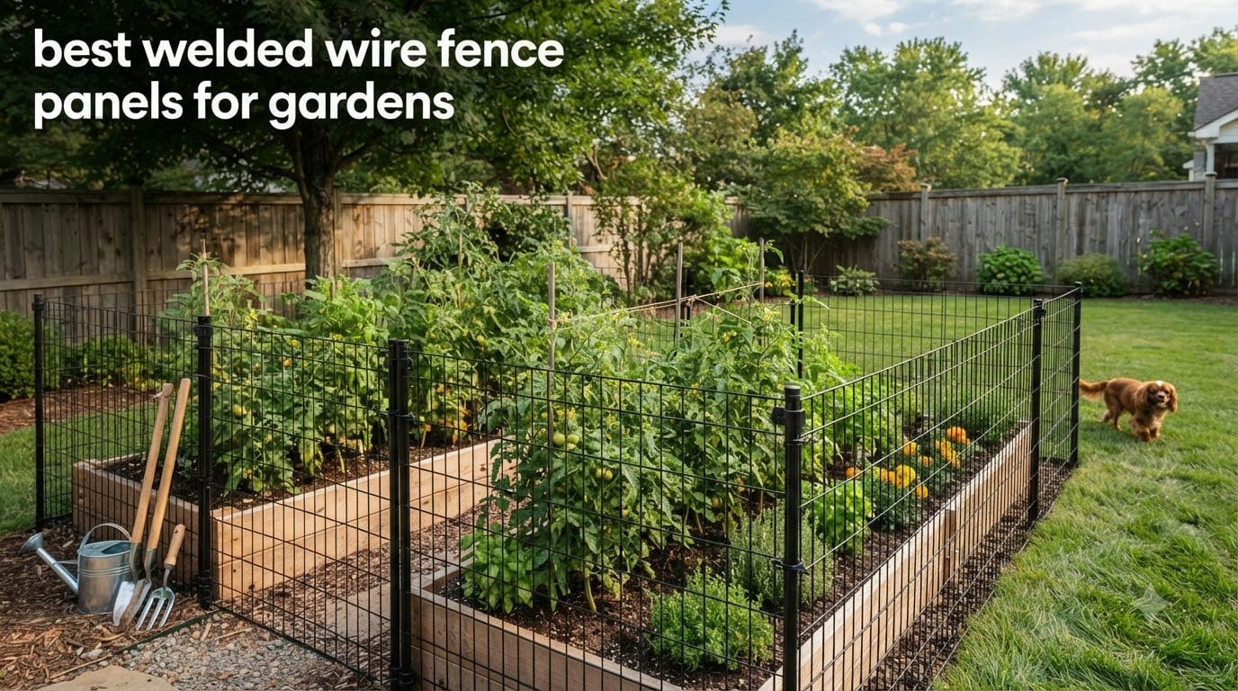 best welded wire fence panels for gardens