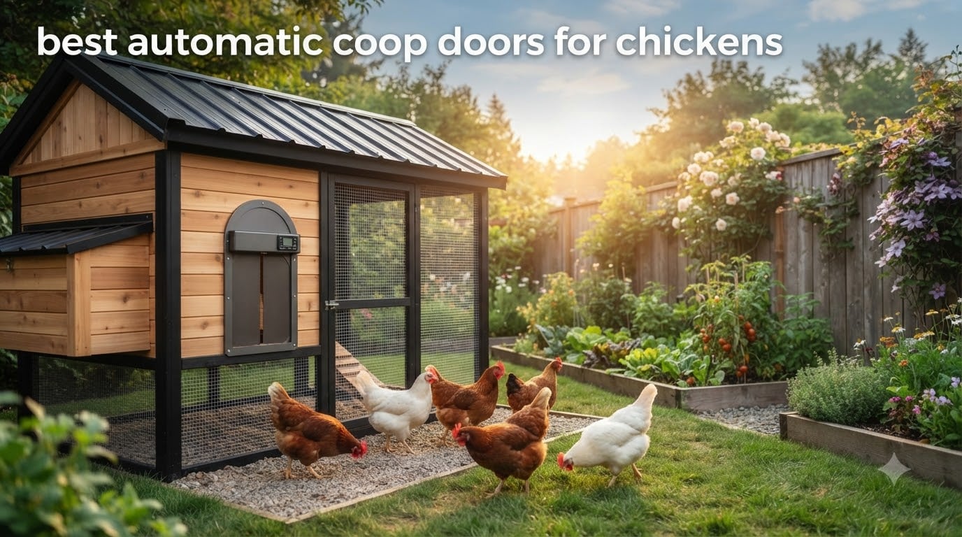 best automatic coop doors for chickens