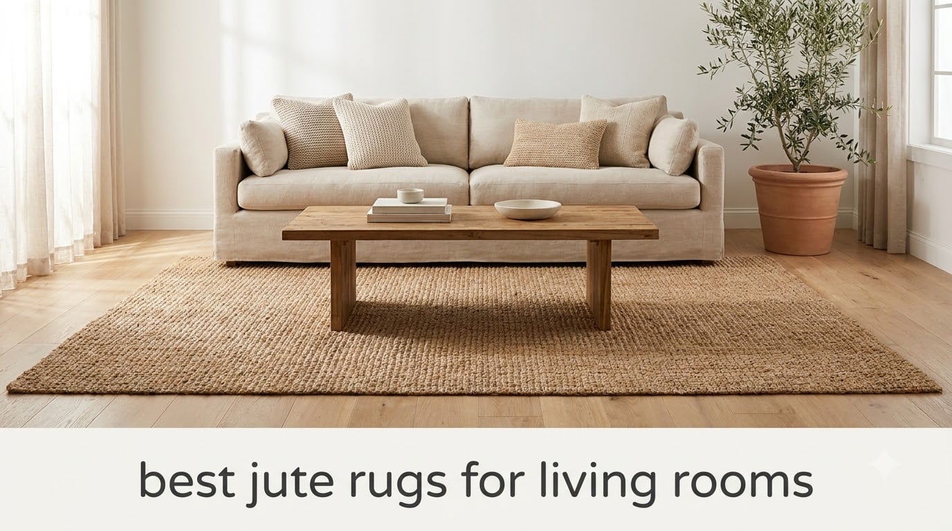 best jute rugs for living rooms