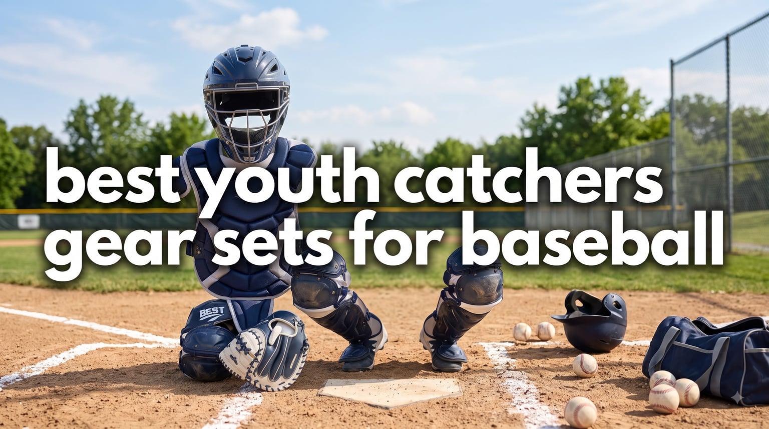 best youth catchers gear sets for baseball
