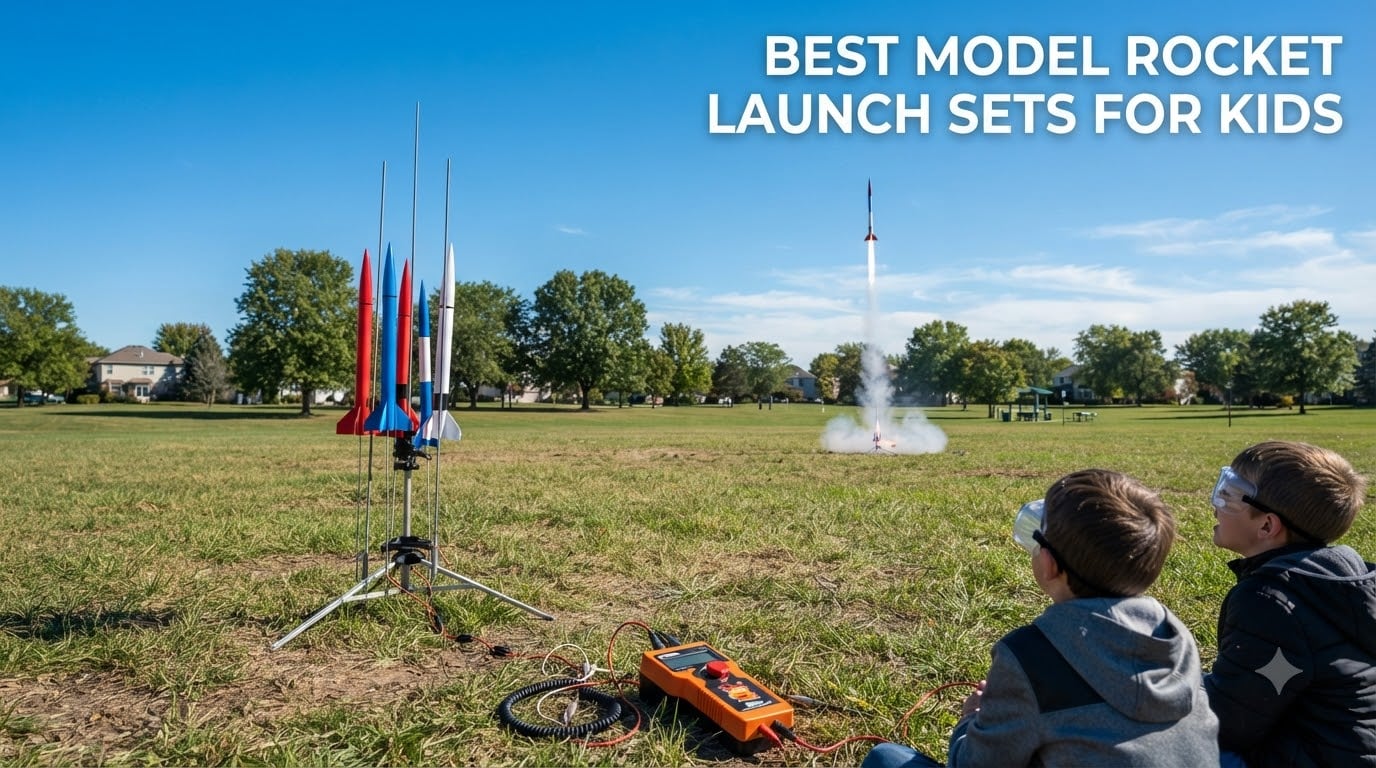 best model rocket launch sets for kids