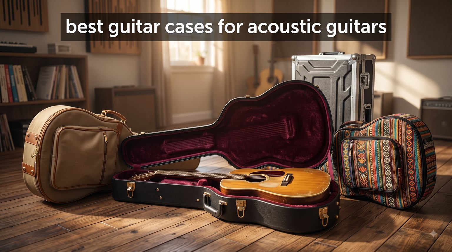 best guitar cases for acoustic guitars