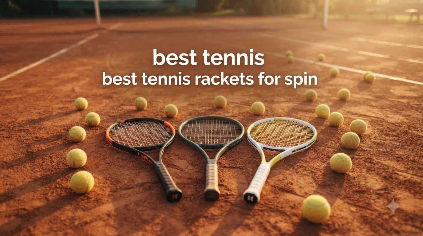 best tennis rackets for spin