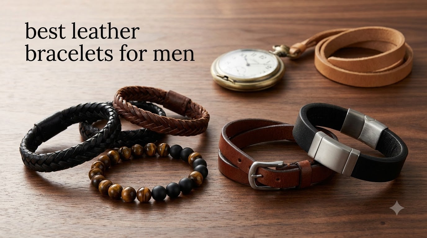 best leather bracelets for men