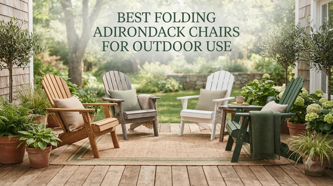best folding adirondack chairs for outdoor use