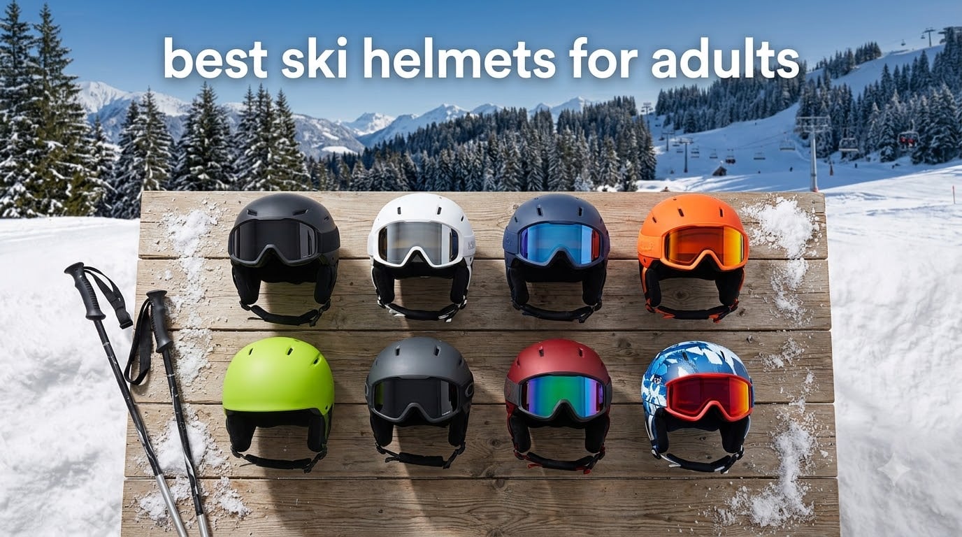 best ski helmets for adults