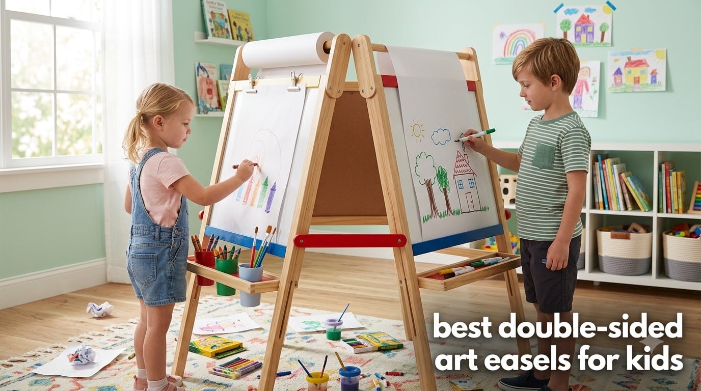 best double-sided art easels for kids