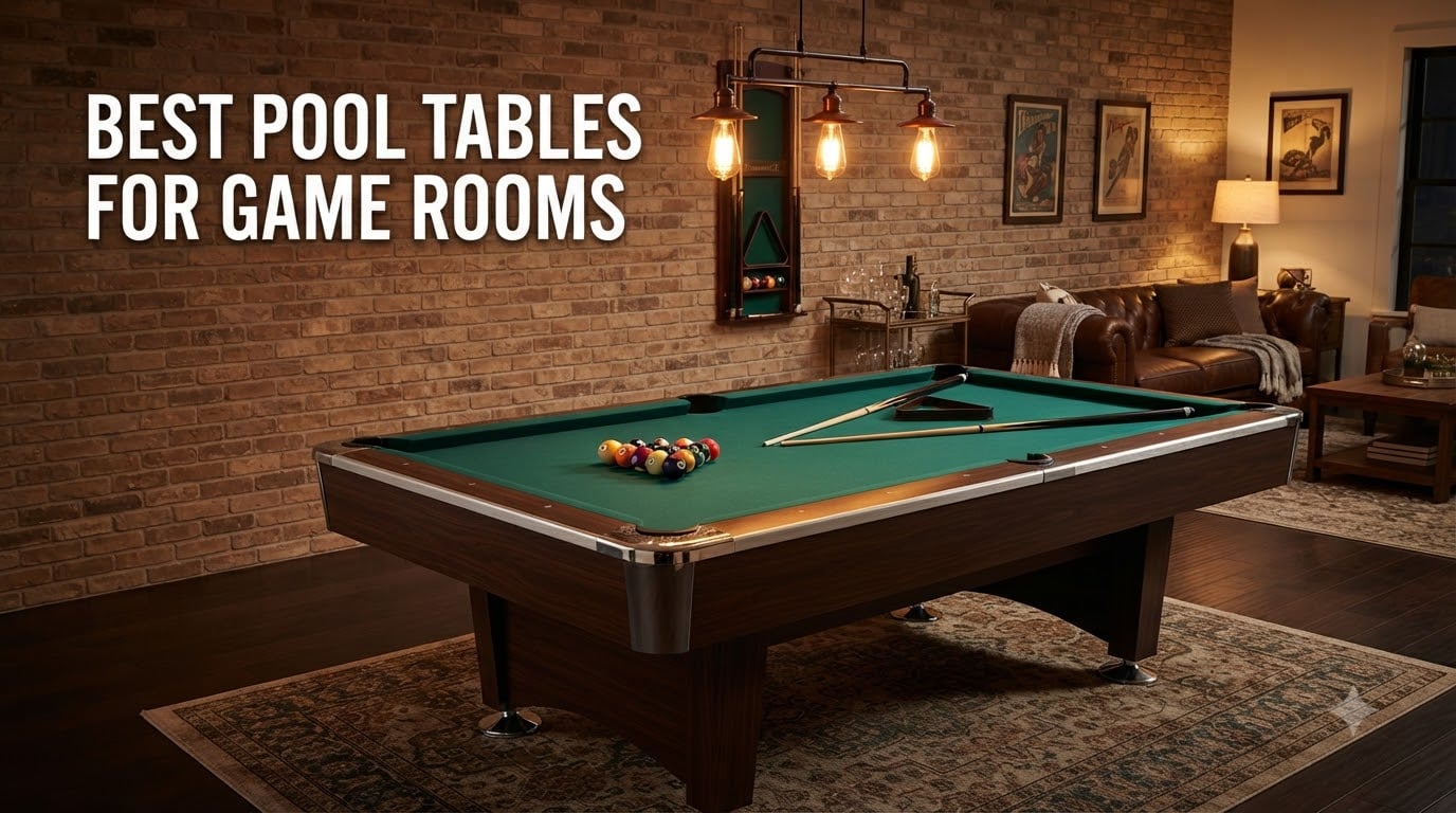 best pool tables for game rooms