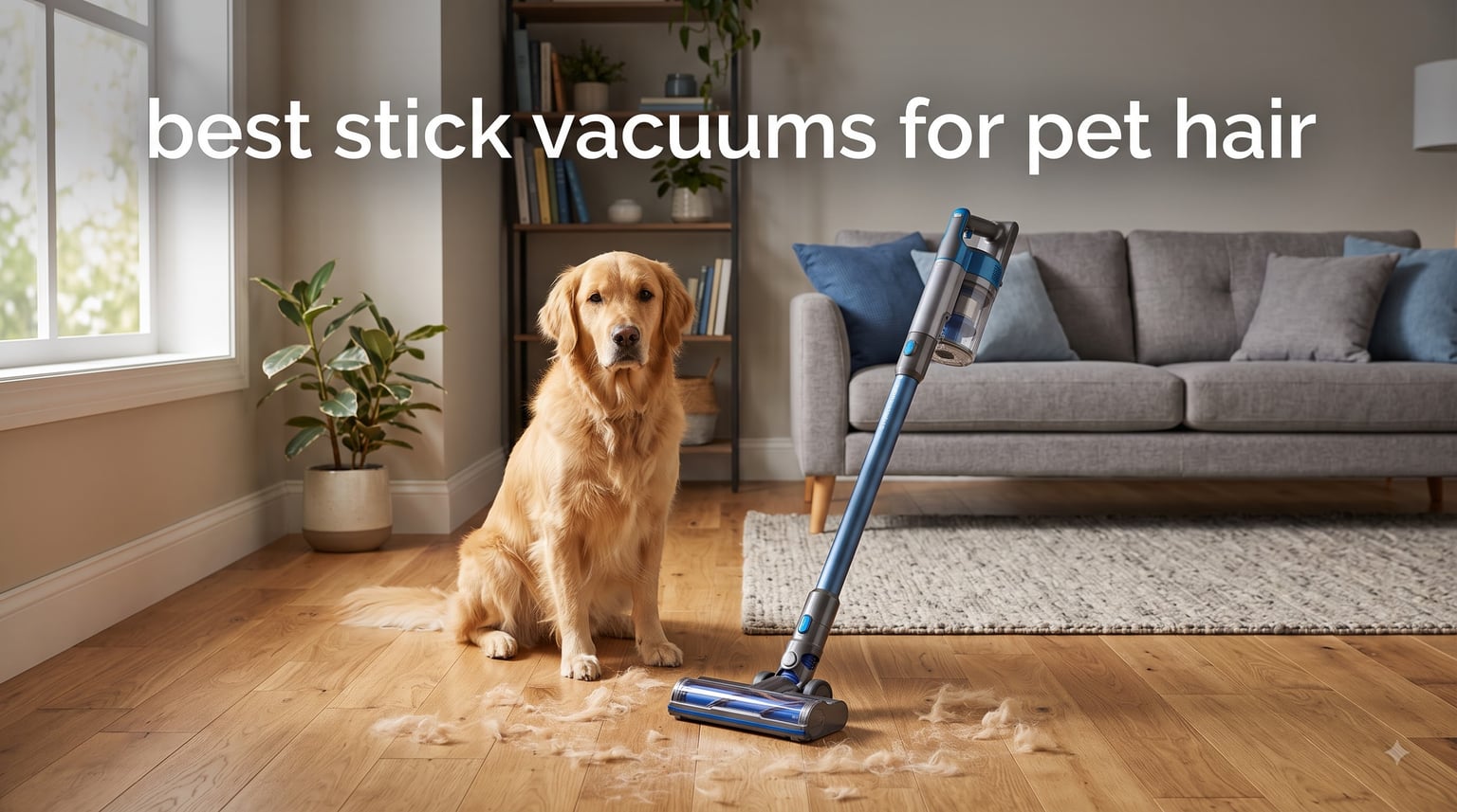 best stick vacuums for pet hair