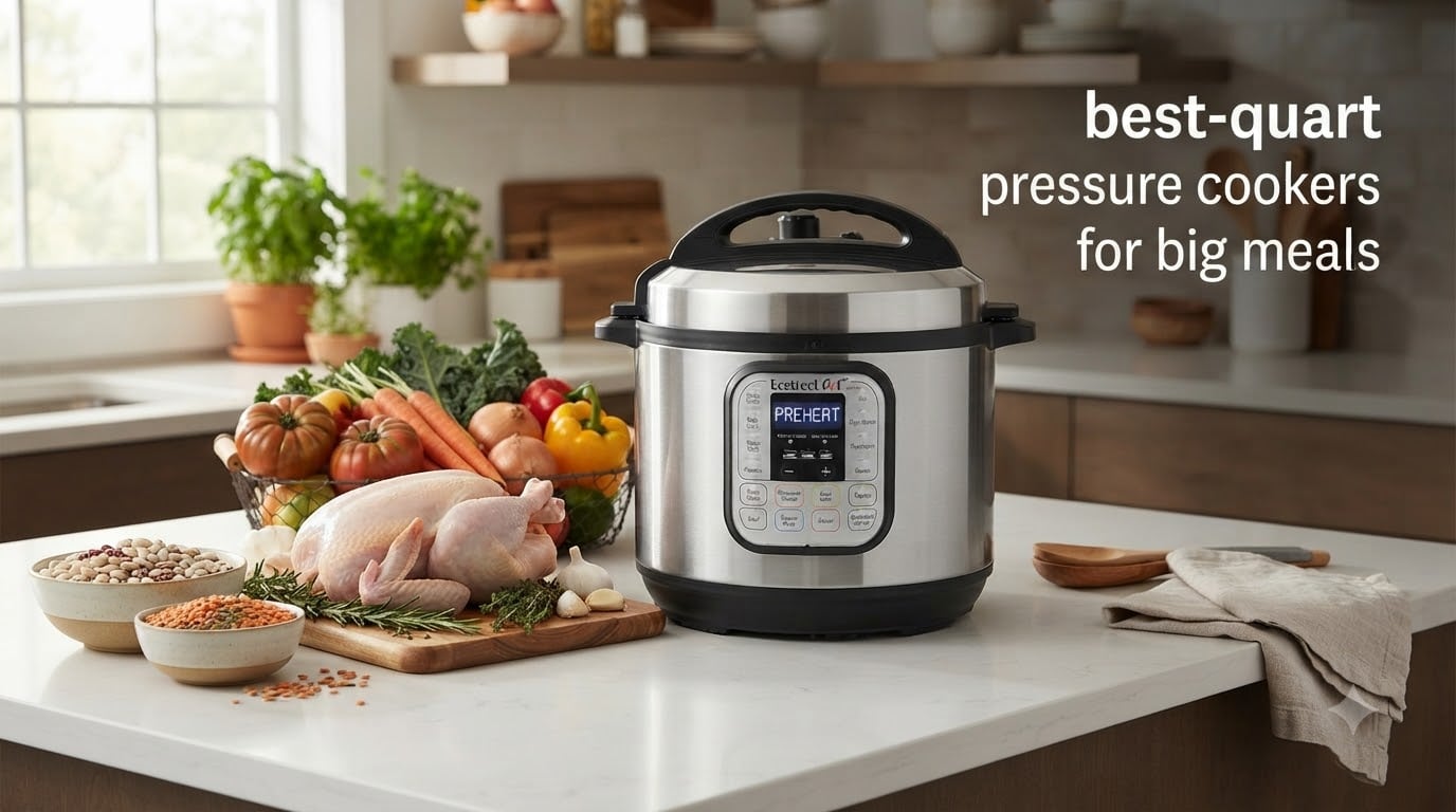 best 8-quart pressure cookers for big meals
